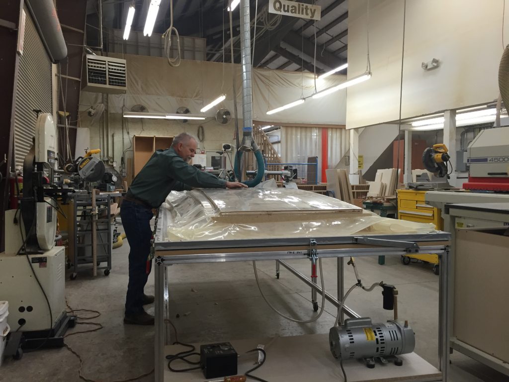 Our new Vacuum Press