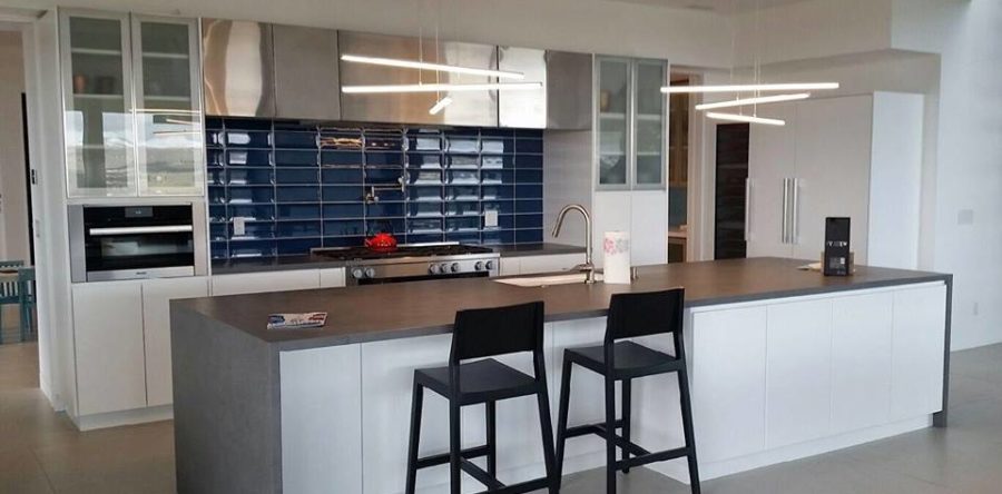 Matte White Paint w/ Stainless Steel