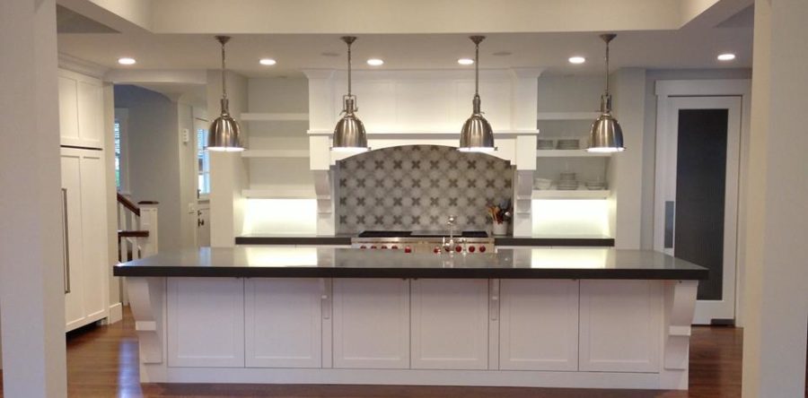 White Transitional Kitchen
