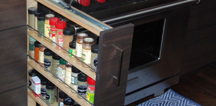 Pull Out Spice Rack
