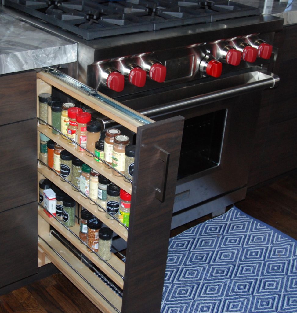 Pull Out Spice Rack